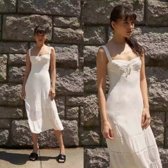 Reformation Cotta Midi Dress - Picture 1 of 5